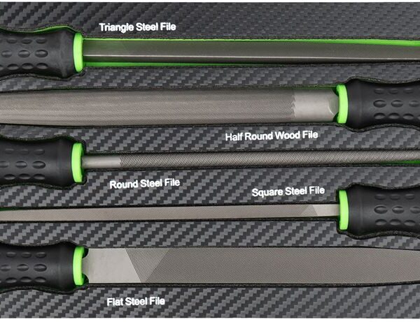 ΛΙΜΕΣ (5ΤΕΜ.) ΜΕ ΘΗΚΗ ΓΙΑ ΕΡΓΑΛΕΙΟΦΟΡΟ JBM