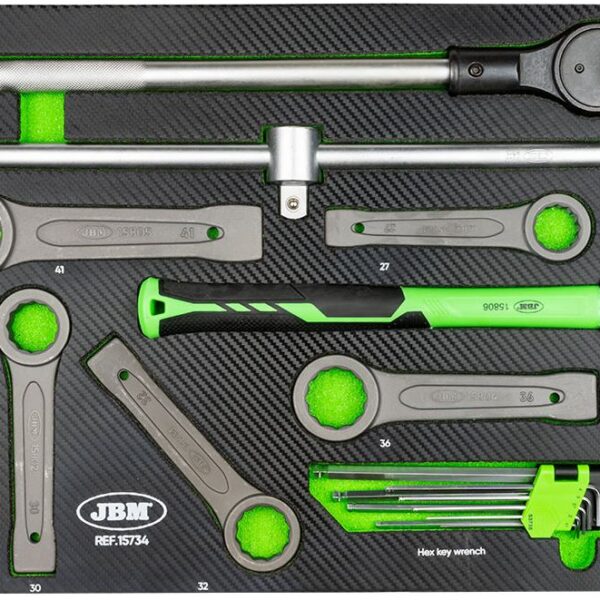 ΣΕΤ ΚΑΣΕΤΙΝΑ ΜΕ ΣΦΥΡΙ-ΚΑΣΤΑΝΙΑ 3/4"-ΚΛΕΙΔΙΑ ALLEN-ΚΡΟΥΣΤΙΚΑ ΚΛΕΔΙΑ  JBM