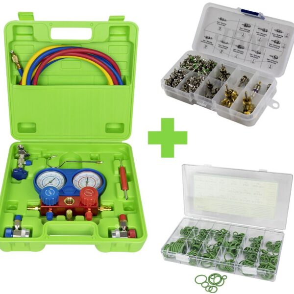 PROMO ΔΙΑΓΝΩΣΤΙΚΟ A/C+ΚΑΣΕΤΙΝΑ ΒΕΛΟΝΙΕΙΔΩΝ ΒΑΛΒΙΔΩΝ+ΚΑΣΕΤΙΝΑ O-RINGK A/C (53456+53599+50807) JBM