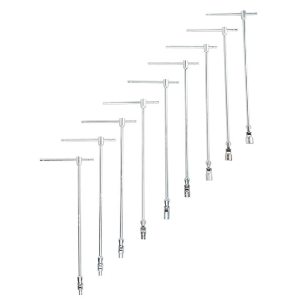 ΣΕΤ ΚΛΕΙΔΙΑ ΤΑΦ ΚΑΡΥΔΑΚΙ 9 ΤΕΜ. 7-19mm JBM