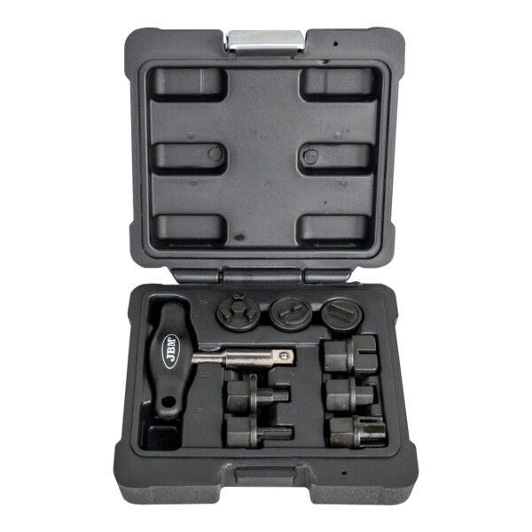 ΚΙΤ ΑΦΑΙΡΕΣΗΣ ΓΙΑ ΤΑΠΕΣ ΑΠΟΣΤΡΑΓΓΙΣΗΣ ΛΑΔΙΟΥ 9 ΤΕΜ. ΠΛΑΣΤΙΚΑ JBM