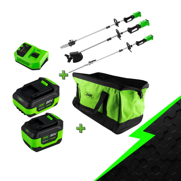 ΕΠΑΝΑΦΟΡΤΙΖΟΜΕΝΟ ΠΟΛΥΜΗΧΑΝΗΜΑ ΚΗΠΟΥ 4 ΣΕ 1 20V JBM